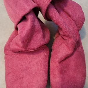 Pink girl boots
